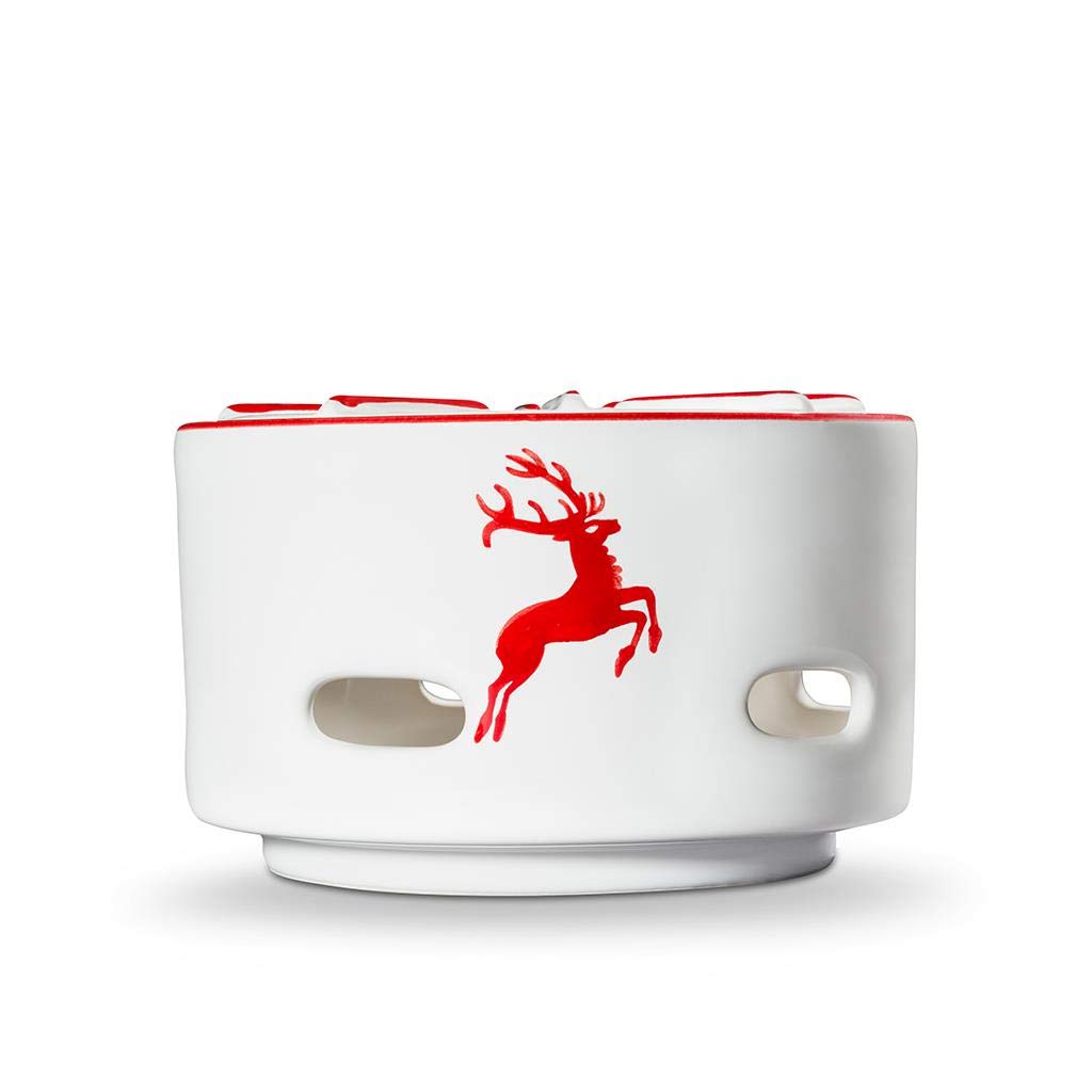 gmundner-keramik-st-vchen-rubinroter-hirsch-14-cm image 2