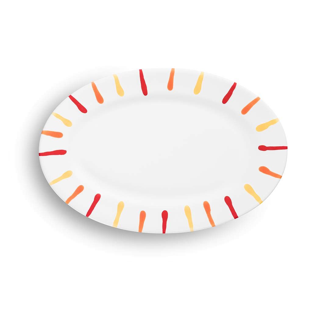 gmundner-keramik-platte-oval-fahne-gourmet-landlust-21-x-14-cm-handgemacht-in-st image 2