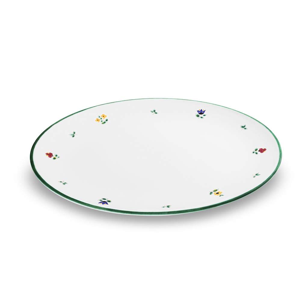 gmundner-keramik-platte-oval-streublume-33-x-26-x-2-5-cm-handgemacht-in-sterreic image 1