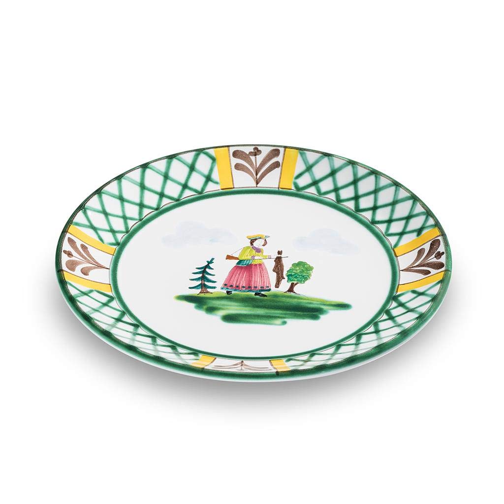 gmundner-keramik-dessertteller-cup-20-cm-jagd image 1