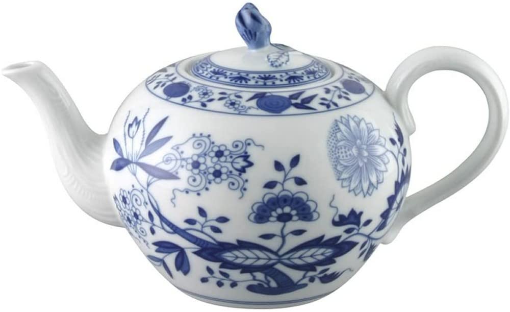 hutschenreuther-zwiebelmuster-teekanne-1-35-liter-f3er-12-personen-blau image 2