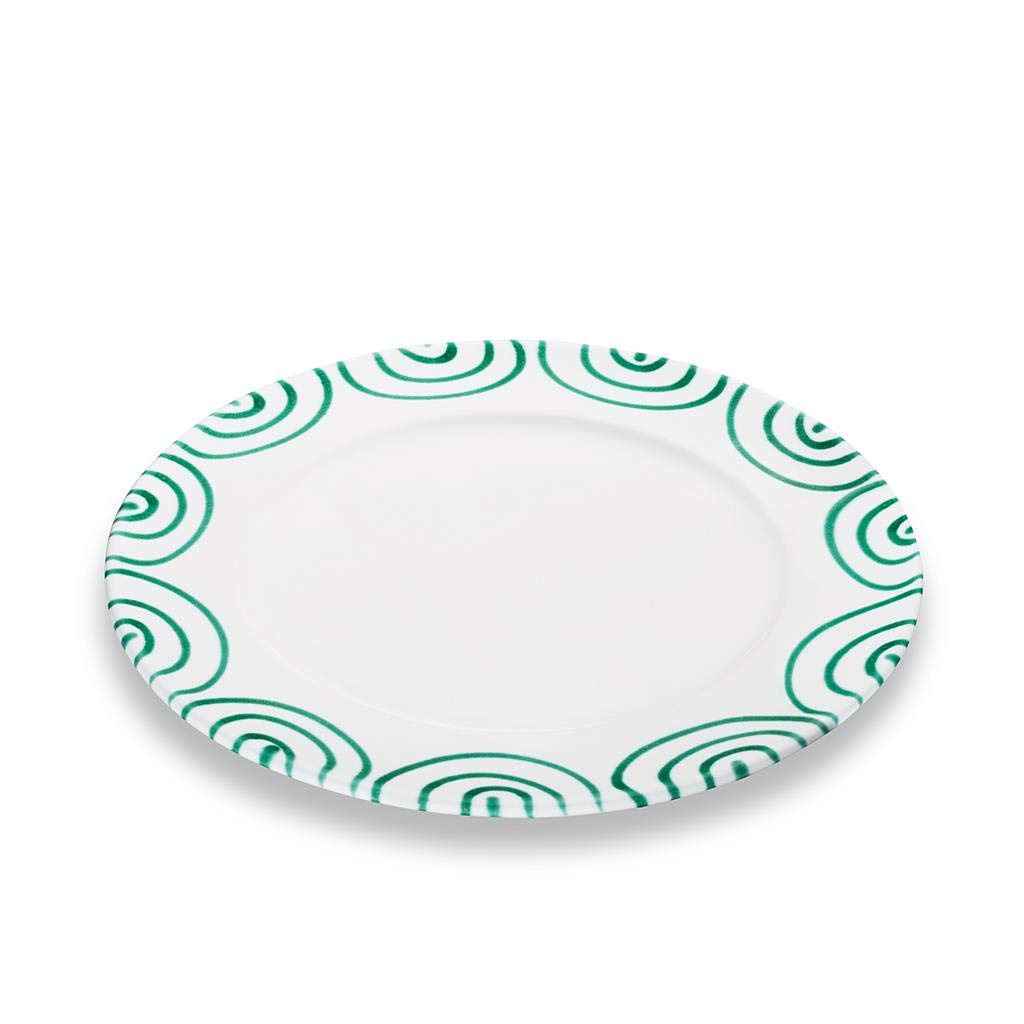 gmundner-keramik-gr-ngeflammt-speiseteller-gourmet-29-cm image 1