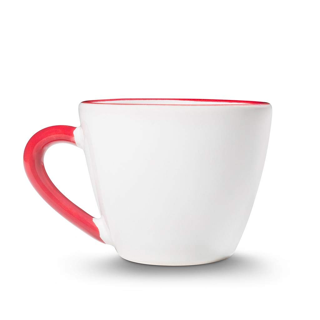 gmundner-keramik-espressotasse-gourmet-0-06-liter-rubinroter-hirsch image 3