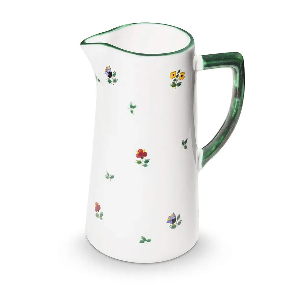 gmundner-keramik-streublumen-wasserkrug-1-2-liter image 1