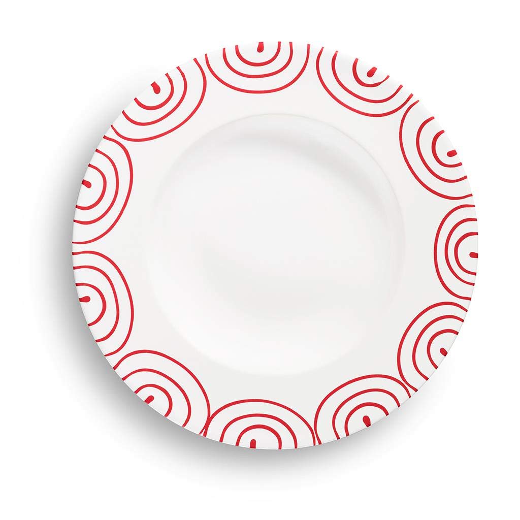gmundner-keramik-pastateller-gourmet-29-cm-rotgeflammt image 2