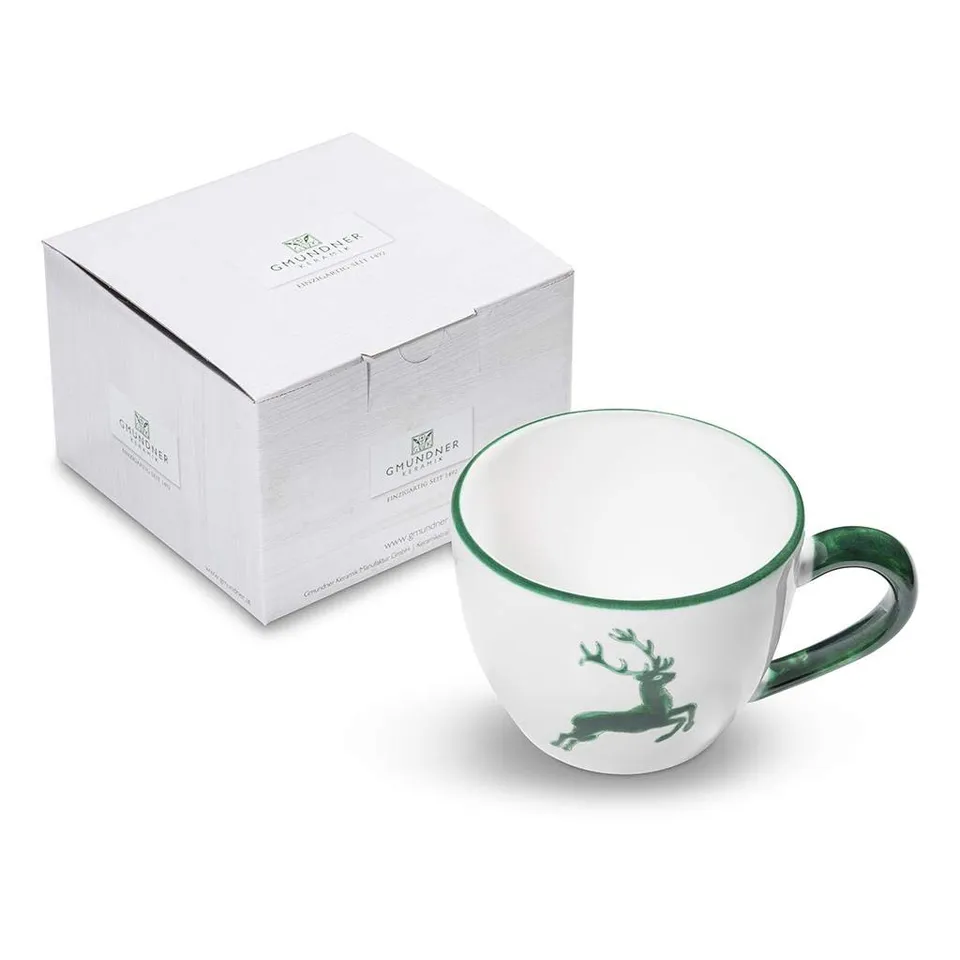 gmundner-keramik-teetasse-maxima-0-4-liter-gr-ner-hirsch-handgemacht-in-sterreic image 1