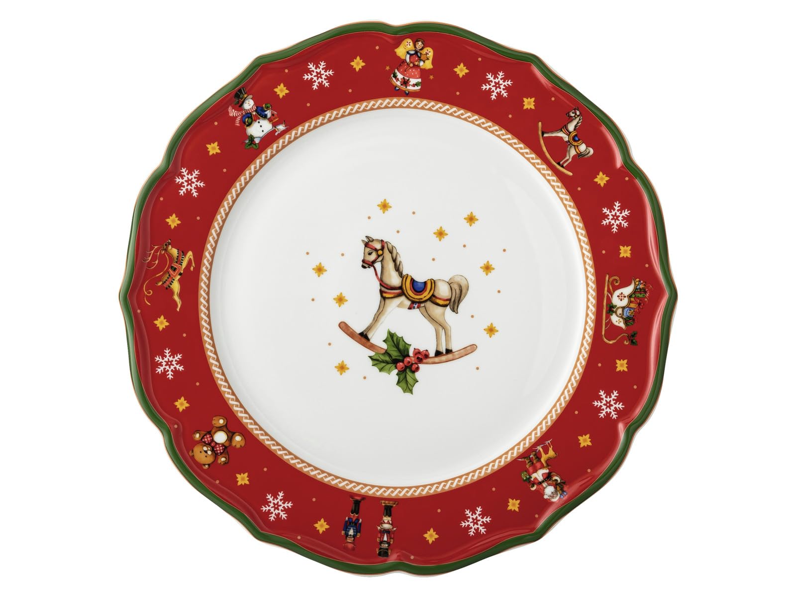 hutschenreuther-happy-wintertime-teller-flach-33-cm image 1