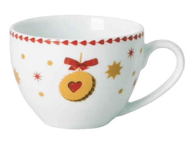 hutschenreuther-christmas-love-espresso-obertasse-0-10-l-porzellan-rot-beige image 1