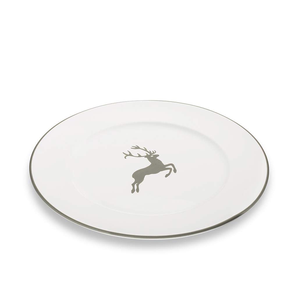 gmundner-keramik-speiseteller-gourmet-29-cm-bordeauxroter-hirsch image 4