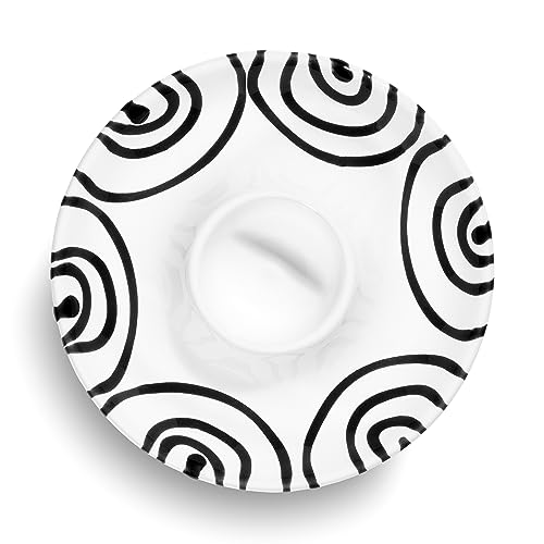 gmundner-keramik-schwarzgeflammt-eierbecher-glatt-12-cm-handgemacht image 4