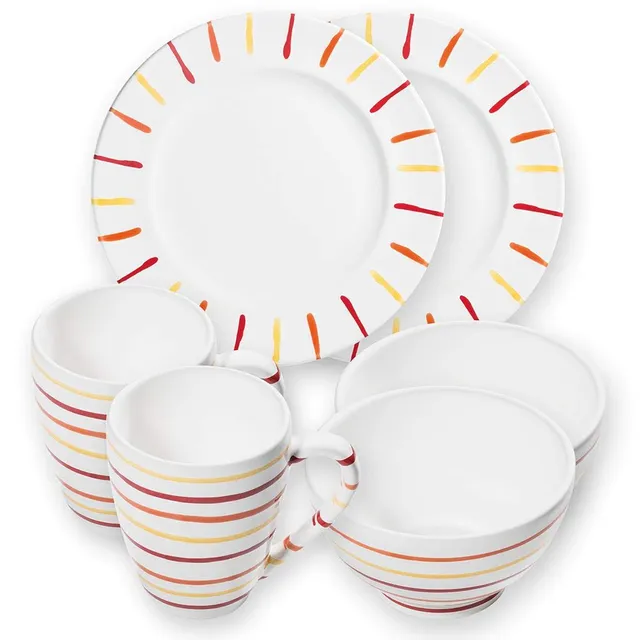 gmundner-keramik-h-ttenfr-hst-ck-gourmet-f-r-2-geschirrset-6-teilig-landlust image 1