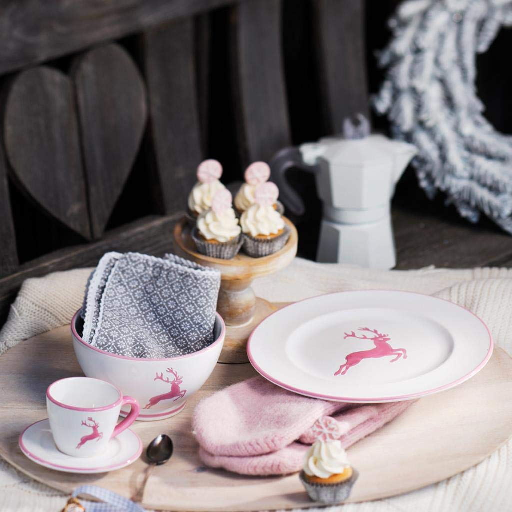 gmundner-keramik-espresso-for-you-gourmet-geschirrset-rosa-hirsch-handgemacht-in image 7