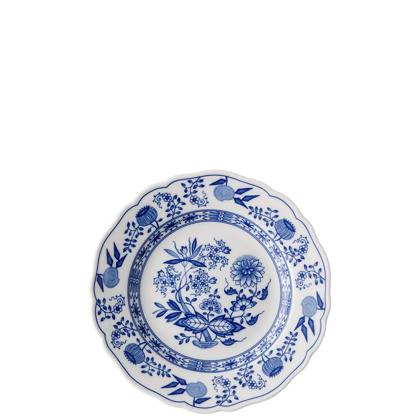 hutschenreuther-blau-zwiebelmuster-fr-hst-cksteller-mit-fahne-19-cm image 1
