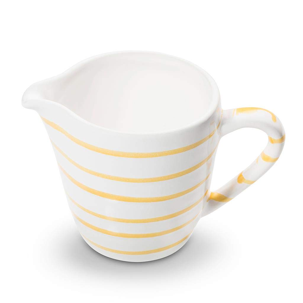 gmundner-keramik-milchgie-er-gourmet-0-2-liter-gelbgeflammt image 1
