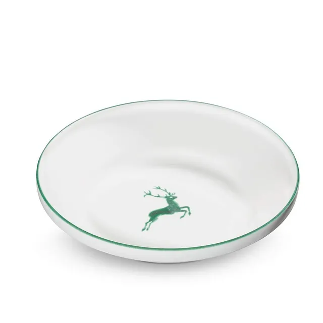 gmundner-keramik-reifsch-ssel-ohne-henkel-32-cm-gr-ner-hirsch image 1