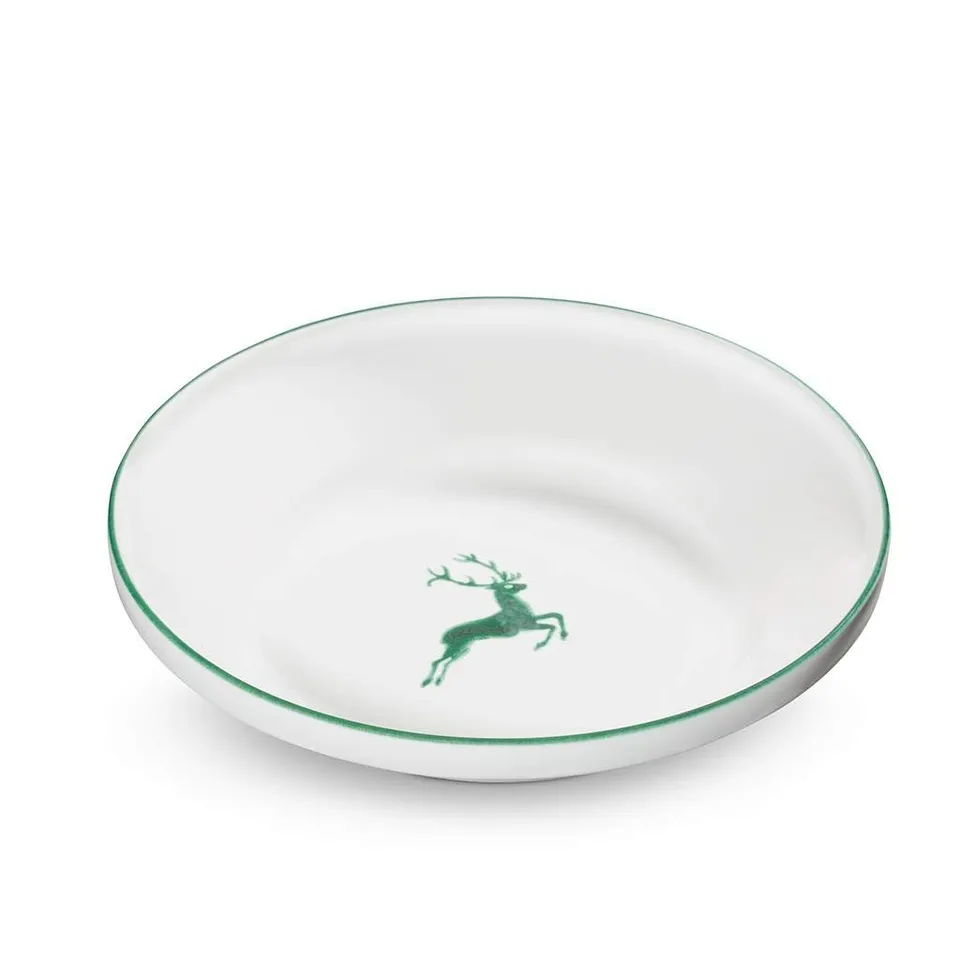 gmundner-keramik-reifsch-ssel-ohne-henkel-32-cm-gr-ner-hirsch image 1