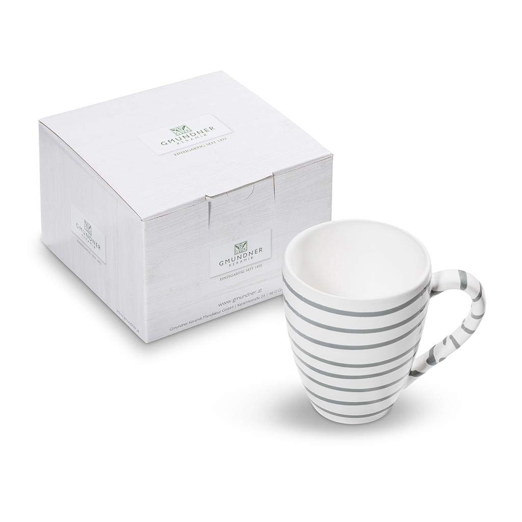 gmundner-keramik-fr3ch3chst3ccksbecher-max-0-3-l-graugeflammt-3cb7-tasse-handgem image 1
