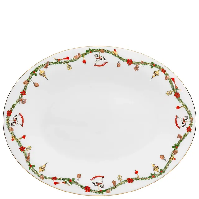 hutschenreuther-nora-christmas-platte-36-cm-bone-china image 1