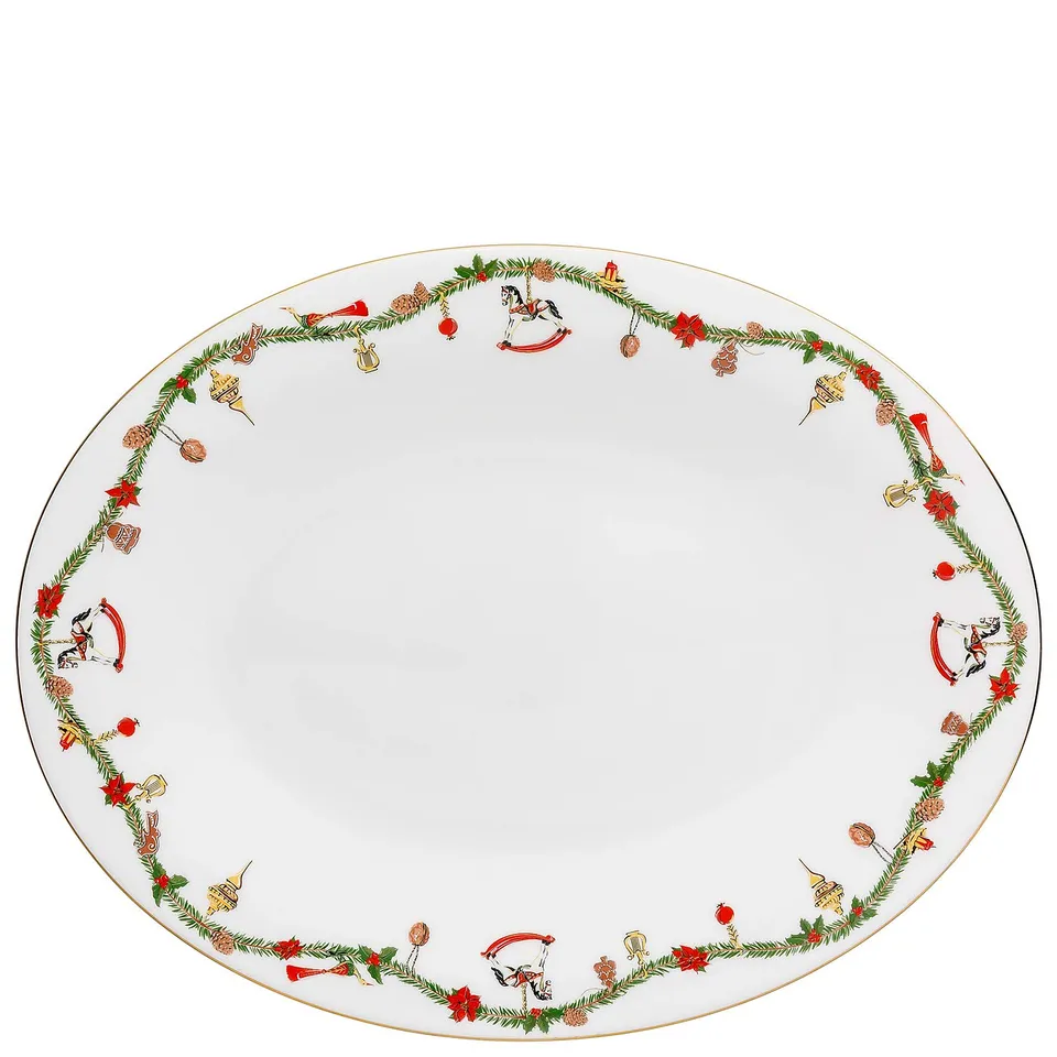 hutschenreuther-nora-christmas-platte-36-cm-bone-china image 1
