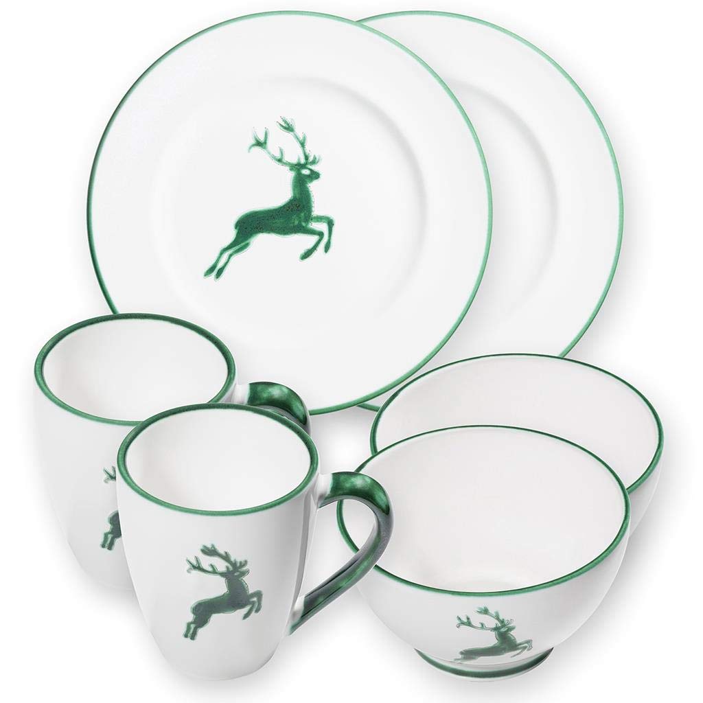 gmundner-keramik-gr-ner-hirsch-h-ttenfr-hst-ck-gourmet-geschirrset-6-teilig-f-r- image 1