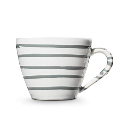 gmundner-keramik-cappuccinotasse-gourmet-0-16-liter-graugeflammt-handgemacht-in- image 4
