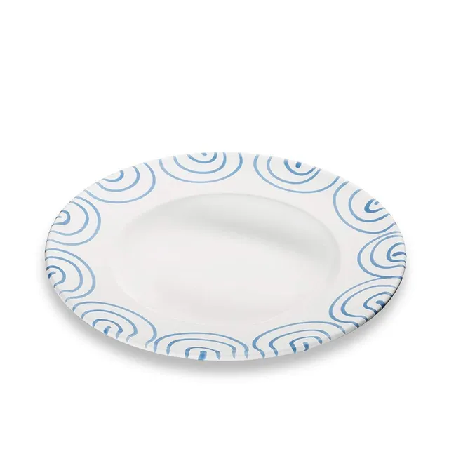 gmundner-keramik-pastateller-gourmet-blaugeflammt-29-cm-handgemacht-in-sterreich image 1