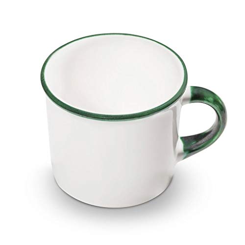 gmundner-keramik-kaffeeh-ferl-glatt-0-24-liter-dekor-gr-ner-rand-handgemacht-in- image 3
