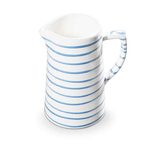 gmundner-keramik-wasserkrug-blaugeflammt-0-7-liter image 4