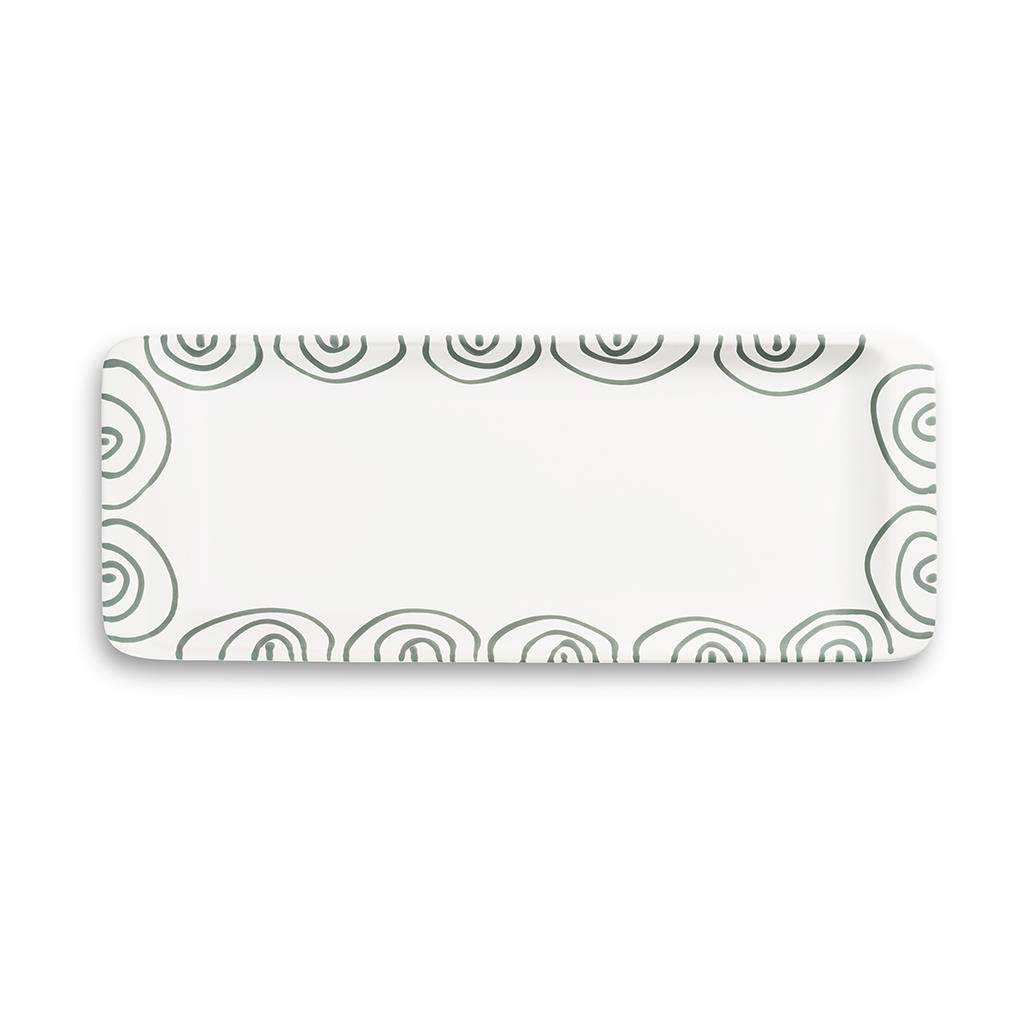 gmundner-keramik-stollenplatte-42-x-16-cm-graugeflammt-handgemacht-in-sterreich image 2