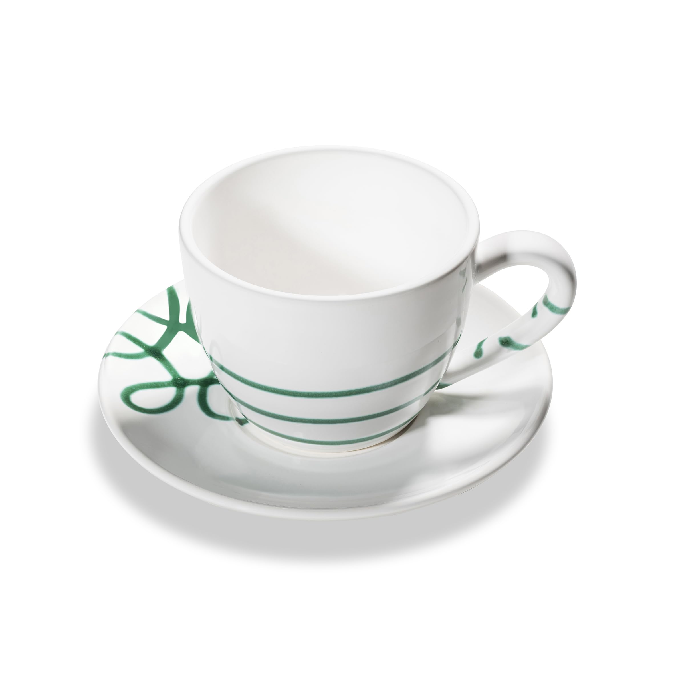 gmundner-keramik-pur-geflammt-gr-n-teetasse-maxima-mit-unterteller image 2