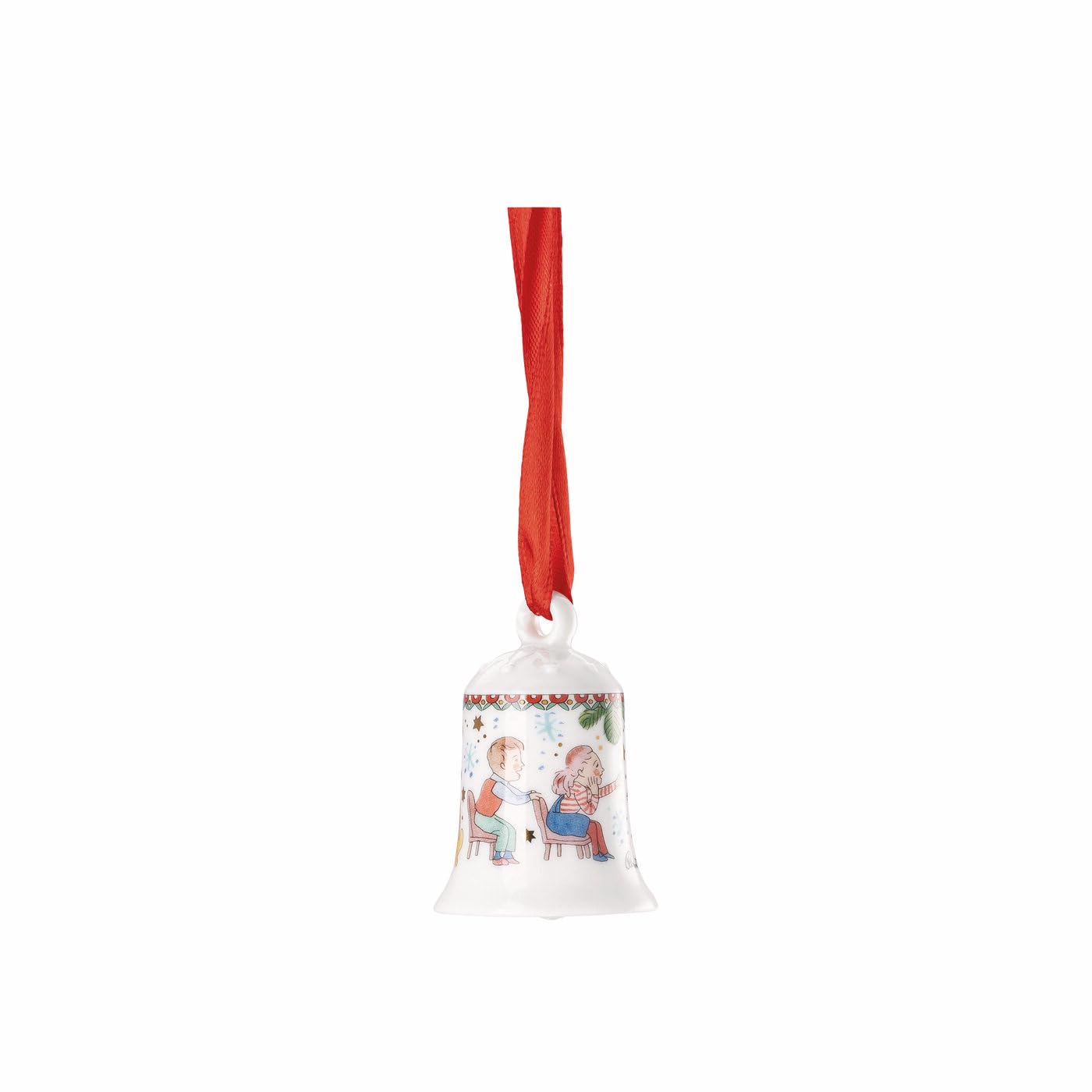 hutschenreuther-weihnachtsspiele-2025-porzellan-miniglocke-5-cm-zauberauff-hrung image 2