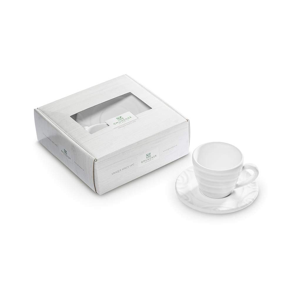 gmundner-keramik-espresso-for-you-gourmet-espressoset-wei-geflammt-2-teilig image 3