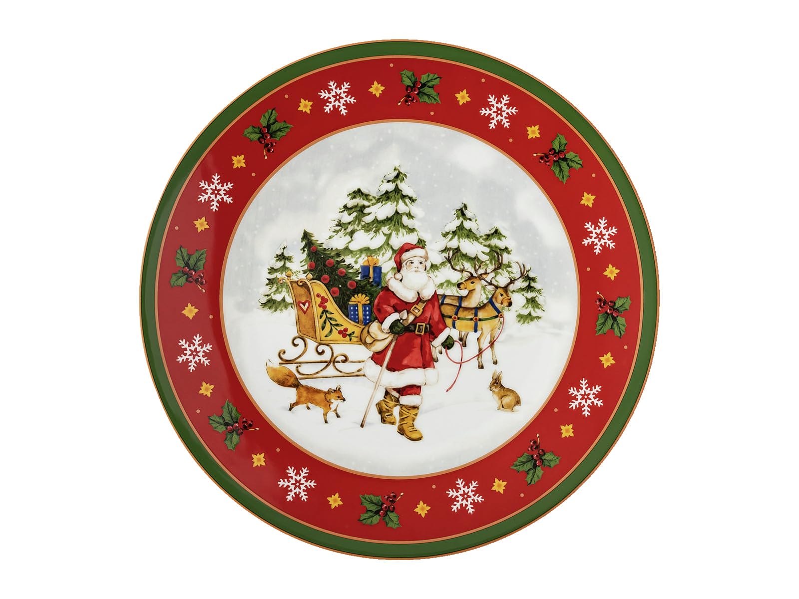 hutschenreuther-happy-wintertime-tortenplatte-mit-fu-gro-28-cm image 2