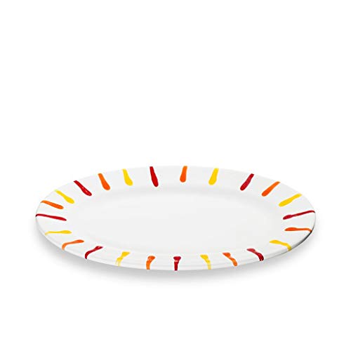 gmundner-keramik-platte-oval-fahne-gourmet-landlust-21-x-14-cm-handgemacht-in-st image 3