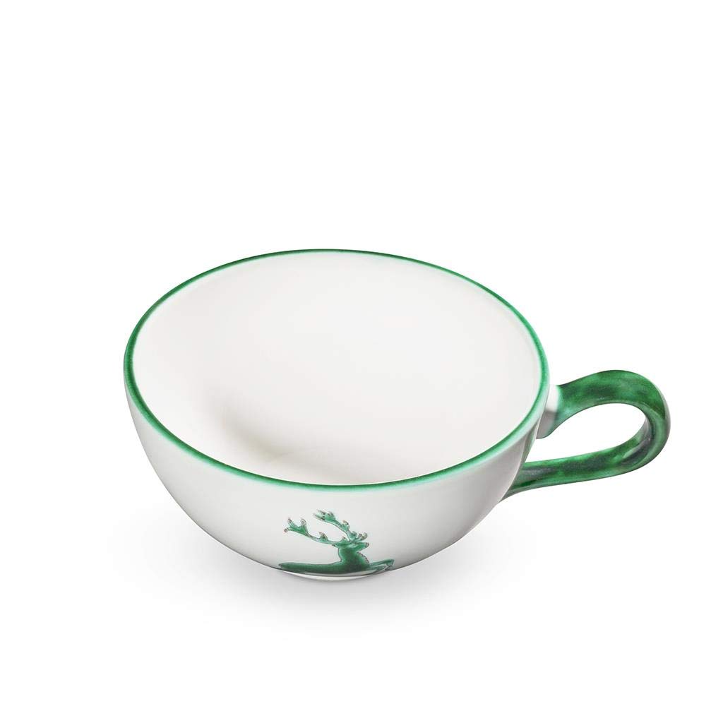 gmundner-keramik-teetasse-170-ml-gr-ner-hirsch-handgemachte-keramik-aus-sterreic image 1