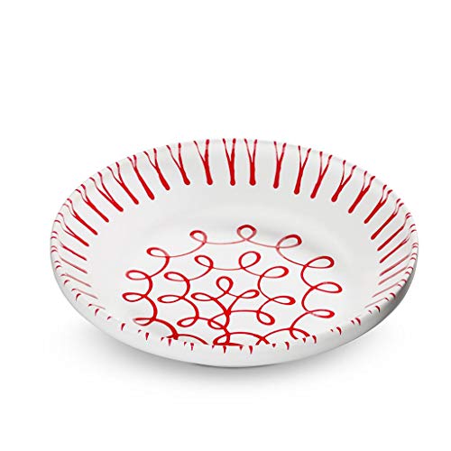 gmundner-keramik-reifsch-ssel-ohne-henkel-rotgeflammt-32-cm image 4