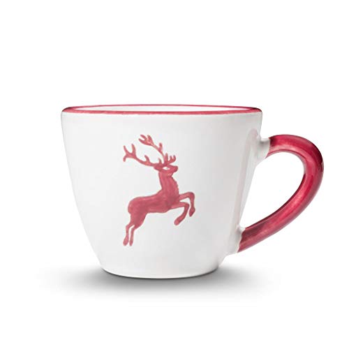 gmundner-keramik-bordeauxroter-hirsch-espressotasse-gourmet-0-06-liter image 5