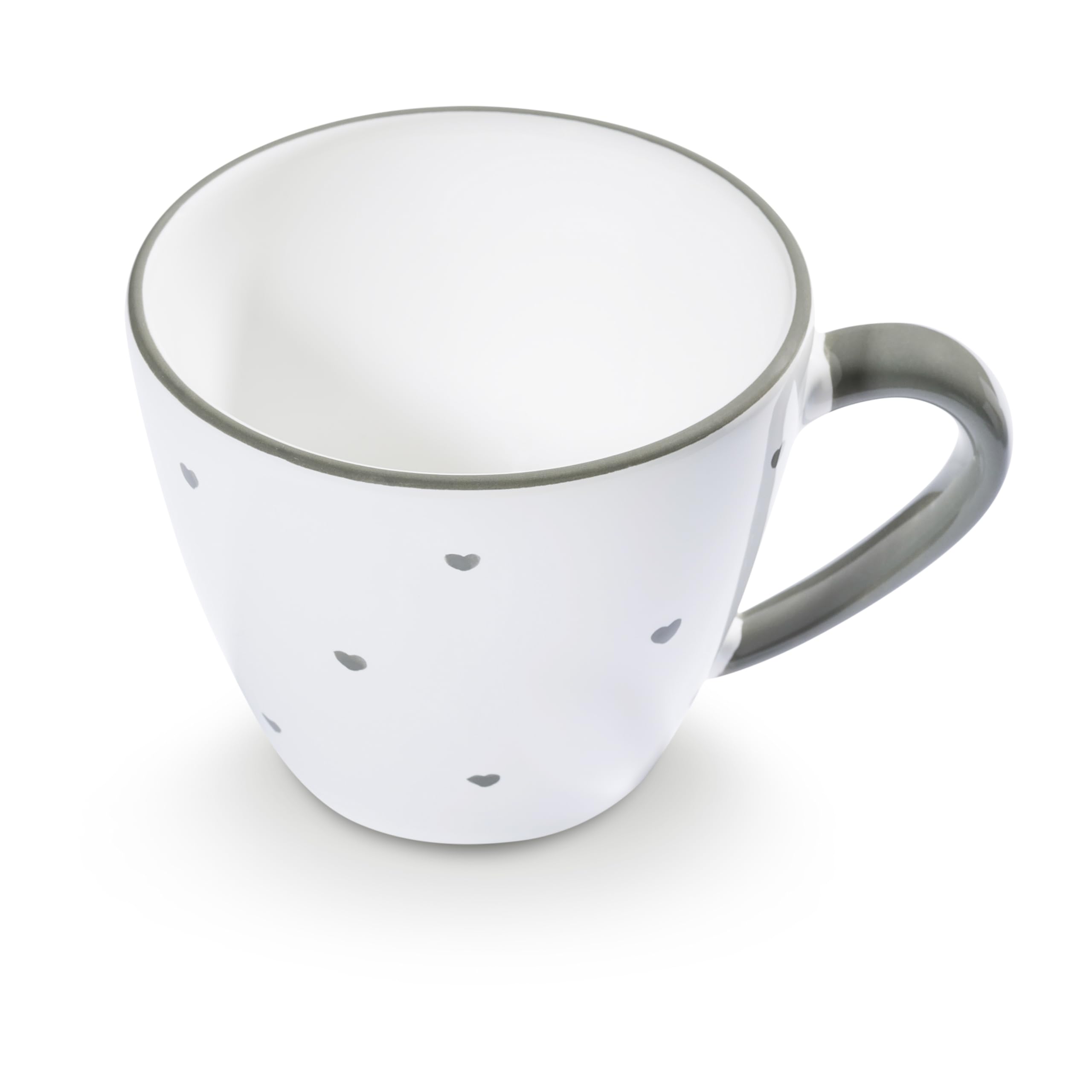 gmundner-keramik-herzerl-grau-kaffeetasse-gourmet-0-2-liter image 1