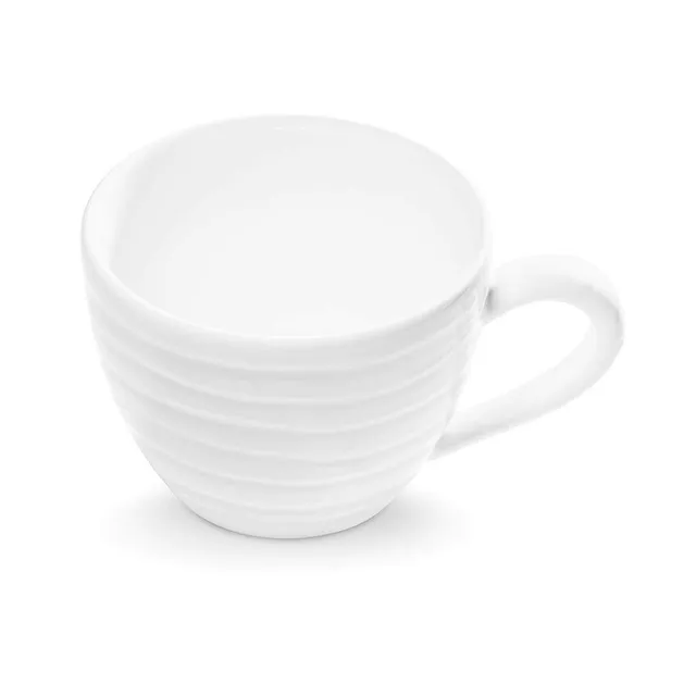 gmundner-keramik-teetasse-maxima-0-4-liter-wei-geflammt image 1