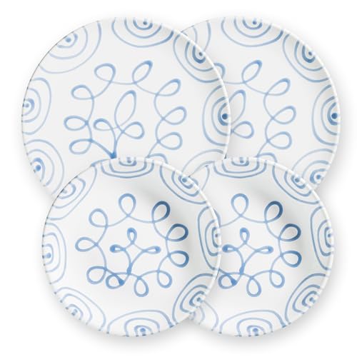 gmundner-keramik-service-dinner-f-r-2-blaugeflammt image 2