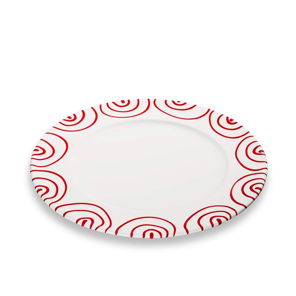 gmundner-keramik-gr-ngeflammt-speiseteller-gourmet-29-cm image 5