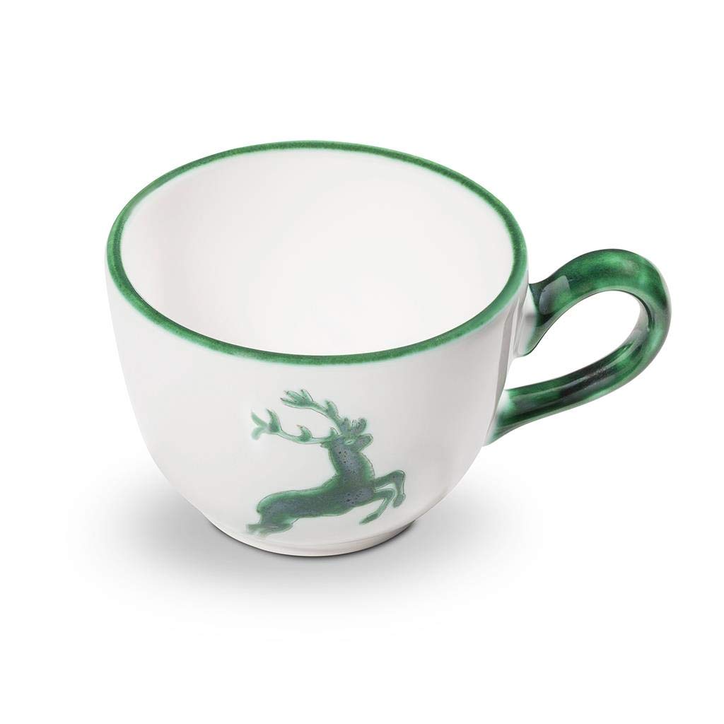 gmundner-keramik-kaffeetasse-gourmet-190-ml-rubinroter-hirsch image 4