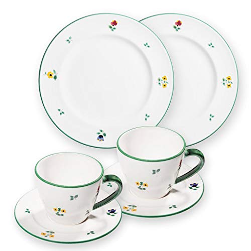 gmundner-keramik-breakfast-for-two-gourmet-geschirrset-streublume-6-teilig-2-kaf image 2