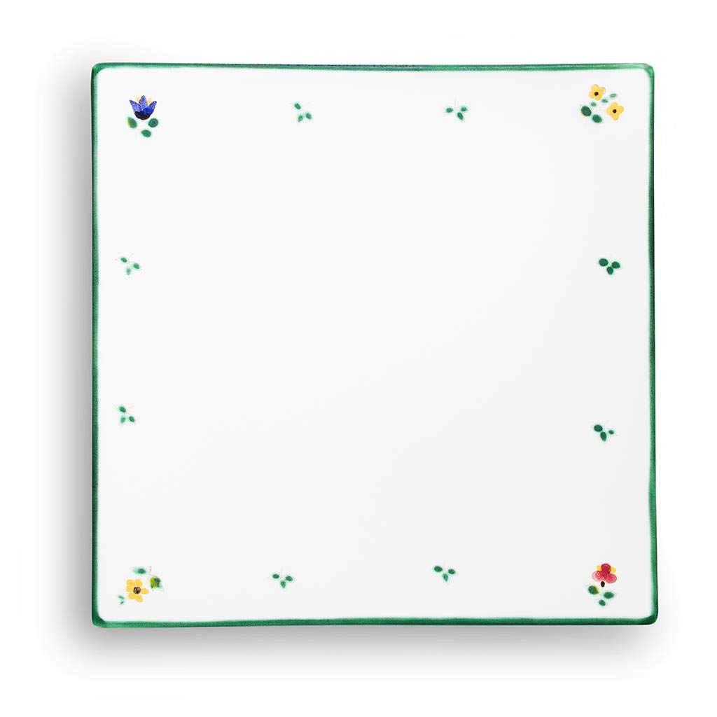 gmundner-keramik-speiseteller-streublumen-26-cm-handgemacht-in-sterreich image 2