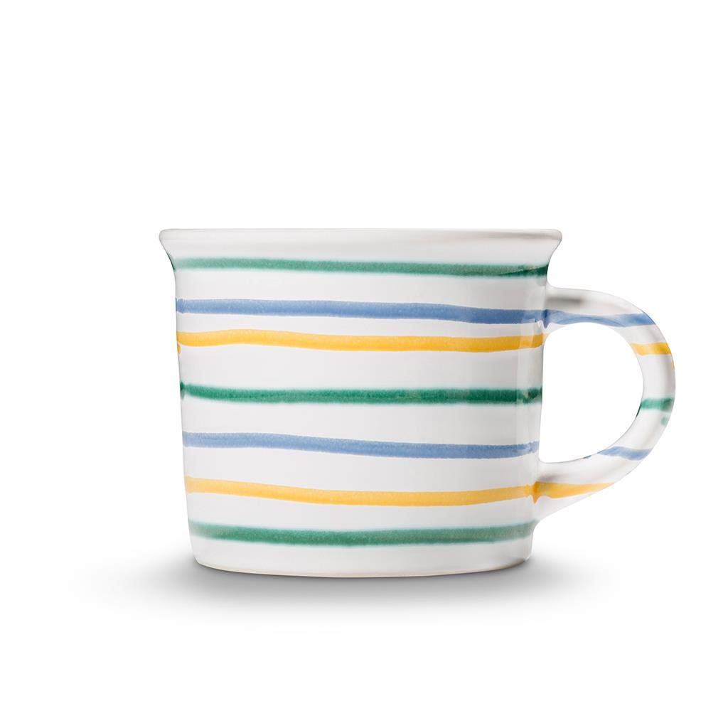 gmundner-keramik-kaffeeh-ferl-glatt-0-24-liter-buntgeflammt image 2