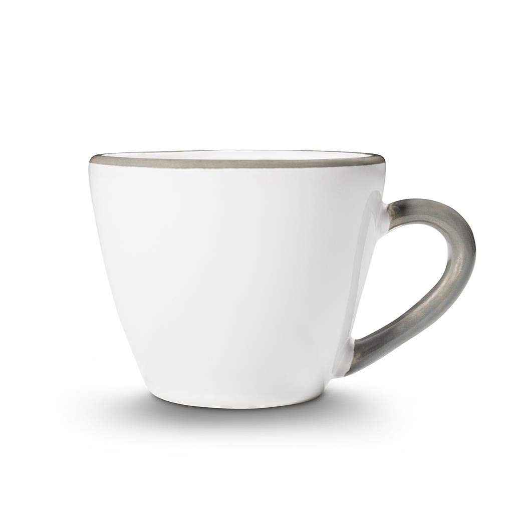 gmundner-keramik-espressotasse-gourmet-0-06-liter-grauer-rand-handgemacht-in-ste image 2