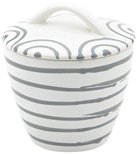 gmundner-keramik-zuckerdose-gourmet-9-cm-durchmesser-graugeflammt image 5