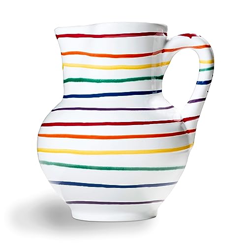 gmundner-keramik-krug-wiener-form-1-liter-regenbogen image 7