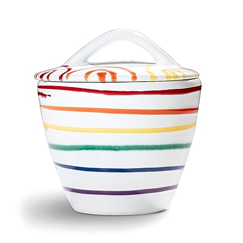 gmundner-keramik-zuckerdose-gourmet-9-cm-regenbogen image 4
