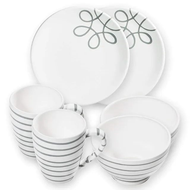 gmundner-keramik-h-ttenfr-hst-ck-cup-f-r-2-geschirrset-6-teilig-pur-geflammt-gra image 1